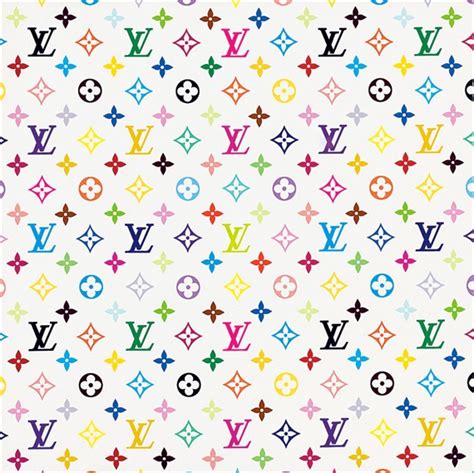 louis vuitton multicolor monogram background